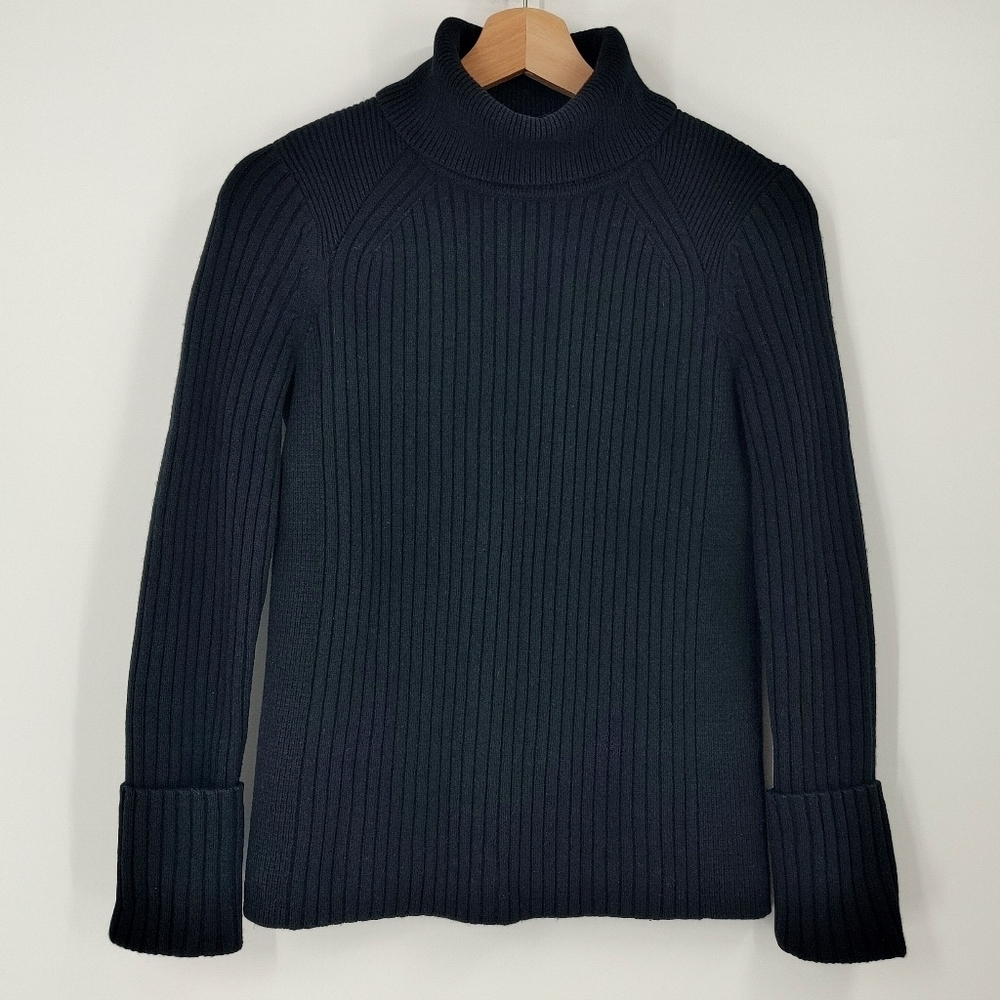 Club Monaco Ribbed Wool Blend Sweater